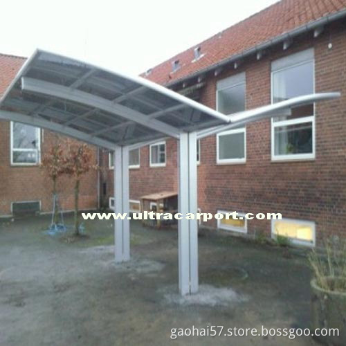 Aluminum Carports with White Ivory Frame